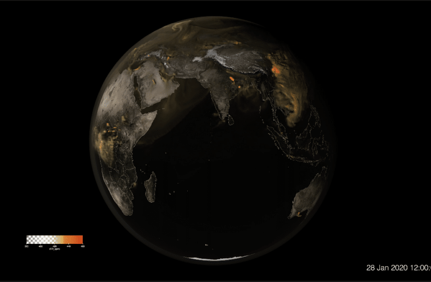 NASA enthüllt: Wie CO2 weltweit zirkuliert
