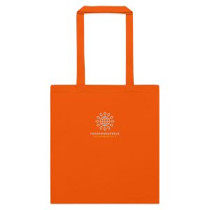 Baumwolltasche mit langen Henkeln