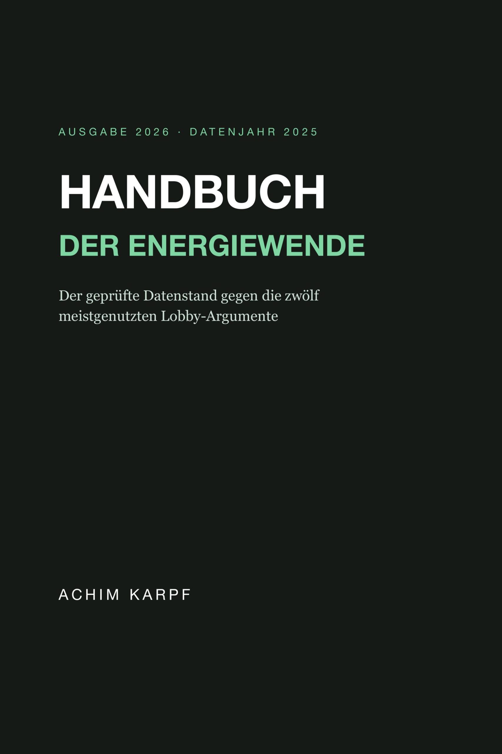 Handbuch der Energiewende 2026 (eBook)