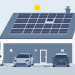 Symbolbild zum Beitrag: Wenn die Formel logt: 29,5 kWp, vier E-Autos und der September-Morgen, der die Widersprüche offenlegte